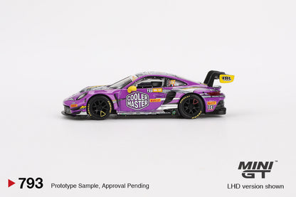 * PRE ORDER * MINI GT #793 1/64 "Porsche 911 GT3 R #27 HubAuto Racing 2023 FIA GT World Cup 70th Macau Grand Prix" (LHD)