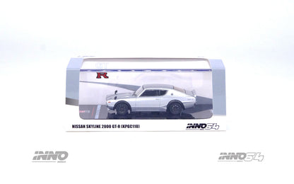 INNO 64 1/64 Nissan Skyline 2000 GT-R (KPGC110) Silver