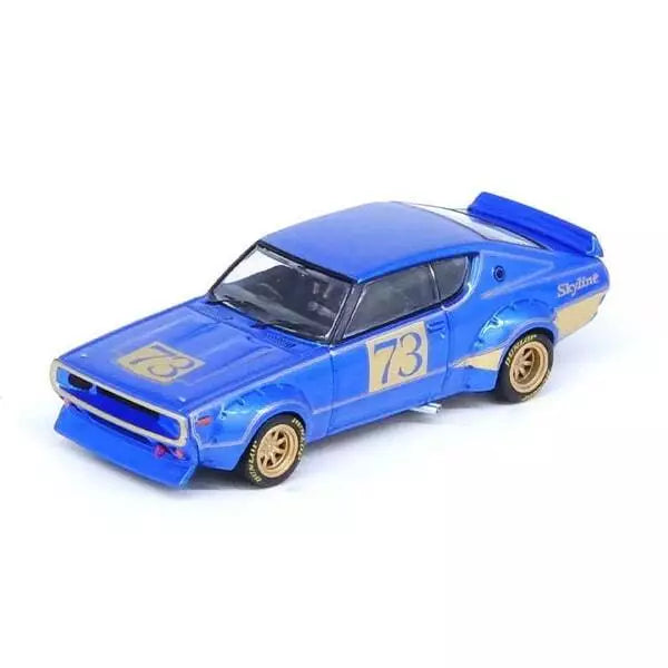 INNO 64 Nissan Skyline 2000 GT-R KPGC110 Racing Concept 1972 Blue