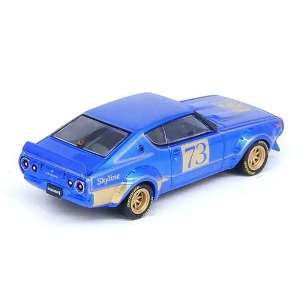 INNO 64 Nissan Skyline 2000 GT-R KPGC110 Racing Concept 1972 Blue