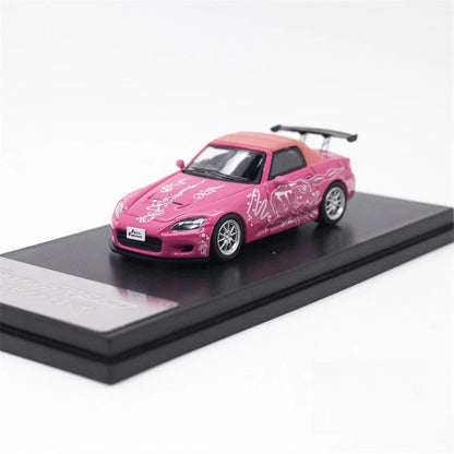 Fast Speed 1:64 Honda S2000 AP1 Soft Top FNF Suki Pink