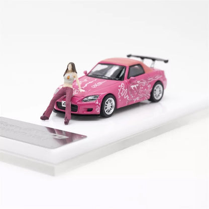 Fast Speed 1:64 Honda S2000 AP1 Soft Top FNF Suki Pink