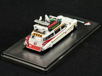 YS MODEL 1/64 Ecto-1A Movie version of the GhostBusters Model Car