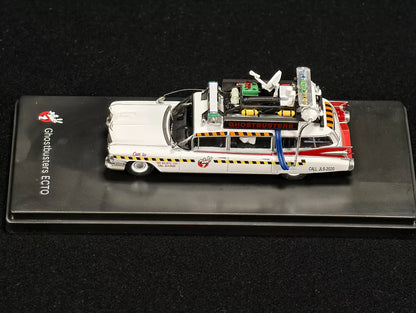 YS MODEL 1/64 Ecto-1A Movie version of the GhostBusters Model Car
