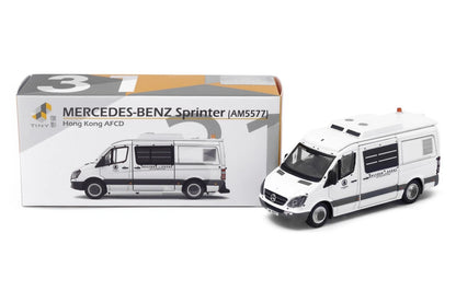 Tiny City 1/76 Die-cast Model Car - MERCEDES-BENZ Sprinter (AM5577) Hong Kong AFCD