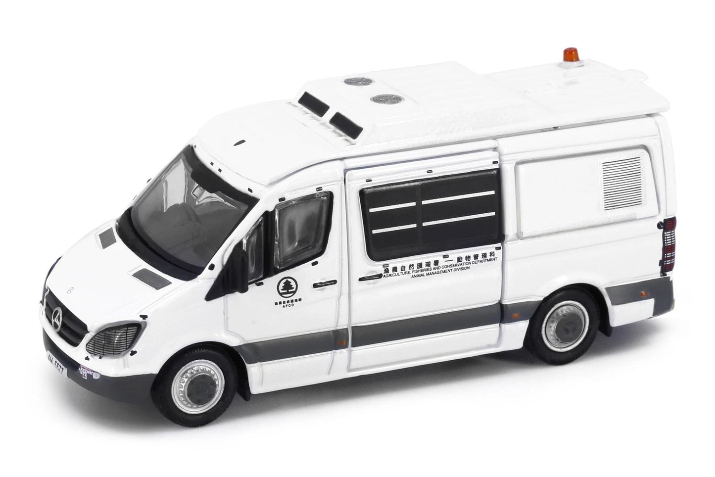 Tiny City 1/76 Die-cast Model Car - MERCEDES-BENZ Sprinter (AM5577) Hong Kong AFCD