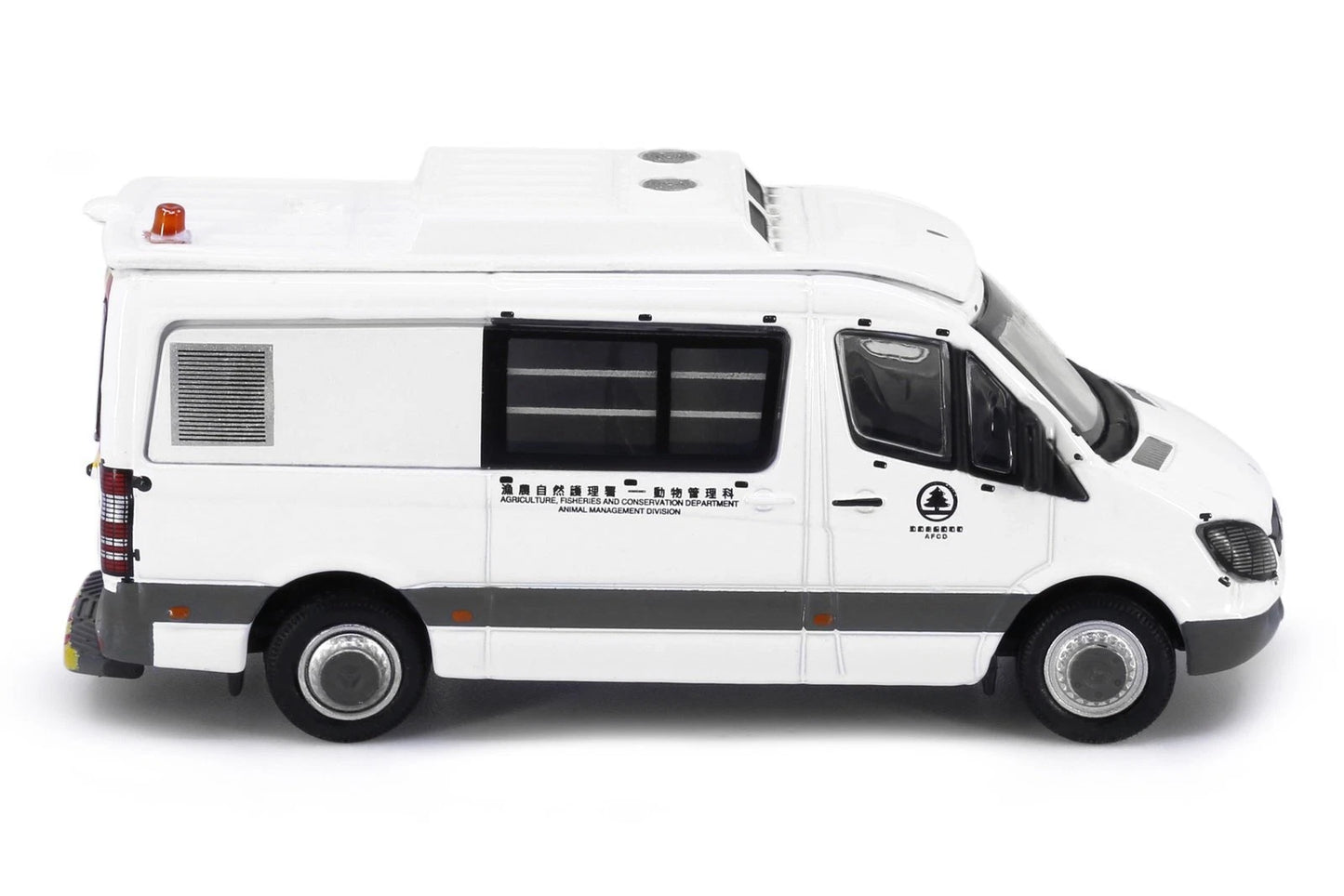 Tiny City 1/76 Die-cast Model Car - MERCEDES-BENZ Sprinter (AM5577) Hong Kong AFCD
