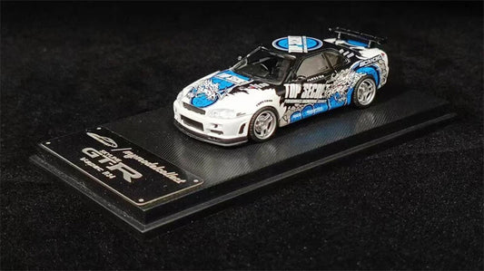 Model Collect 1/64 SKYLINE R34 V-SPEC TOP SECRET