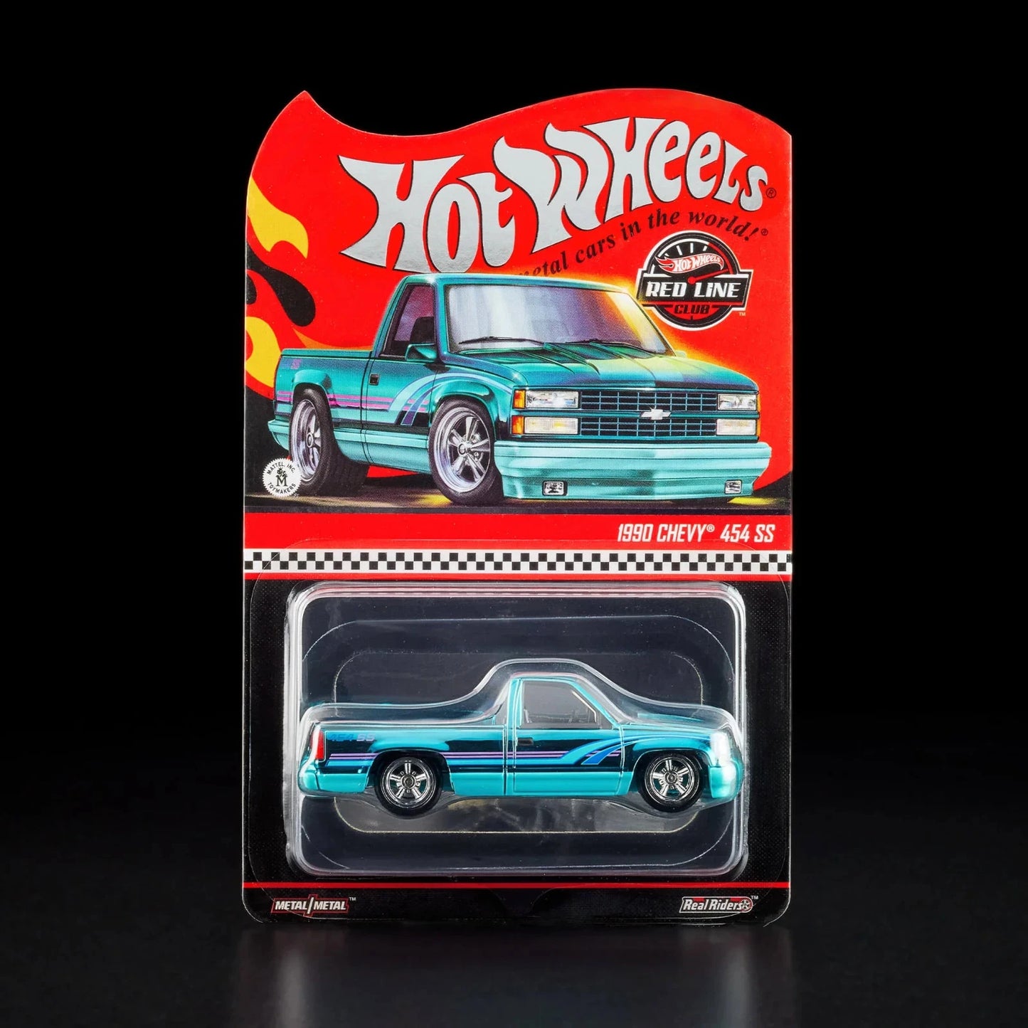 Hot Wheels RLC Exclusive Teal Blue Chevy 454 SS Pickup Truck