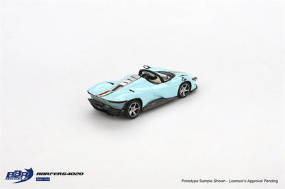 BBR MODELS 1/64 FERRARI DAYTONA SP3 LIGHT BLUE - BBRFER64020