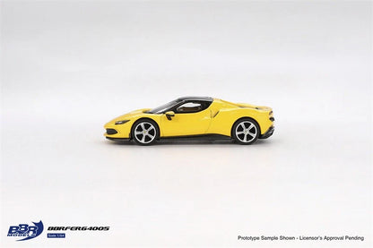 BBR MODELS 1/64 FERRARI 296 GTB GIALLO MODENA - BBRFER64005