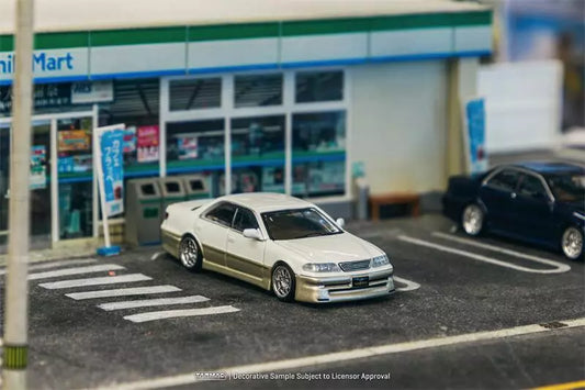 Tarmac Works 1/64 VERTEX Toyota Mark II JZX100 White - GLOBAL64