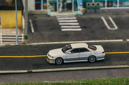 Tarmac Works 1/64 VERTEX Toyota Mark II JZX100 White - GLOBAL64