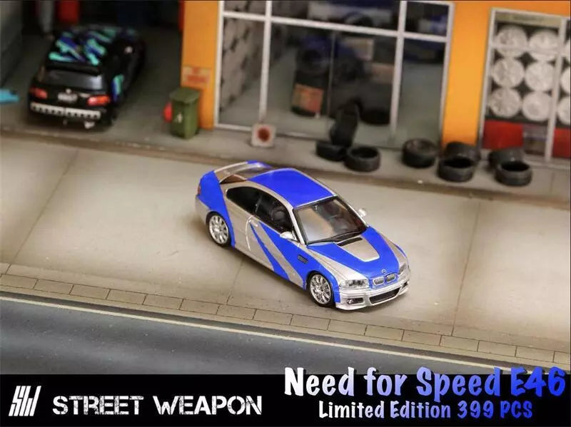 STREET WARRIOR 1/64 E46 M3 NEED FOR SPEED LIVERY