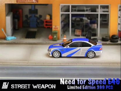 STREET WARRIOR 1/64 E46 M3 NEED FOR SPEED LIVERY