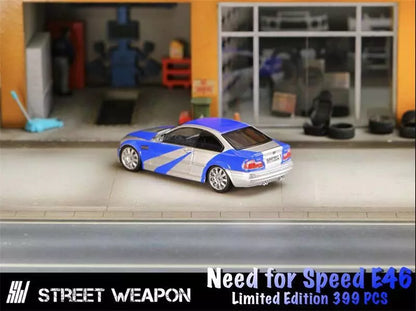 STREET WARRIOR 1/64 E46 M3 NEED FOR SPEED LIVERY