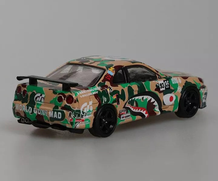 Stance Hunter 1/64 Skyline GT-R R34 Nismo Z-Tune camouflage