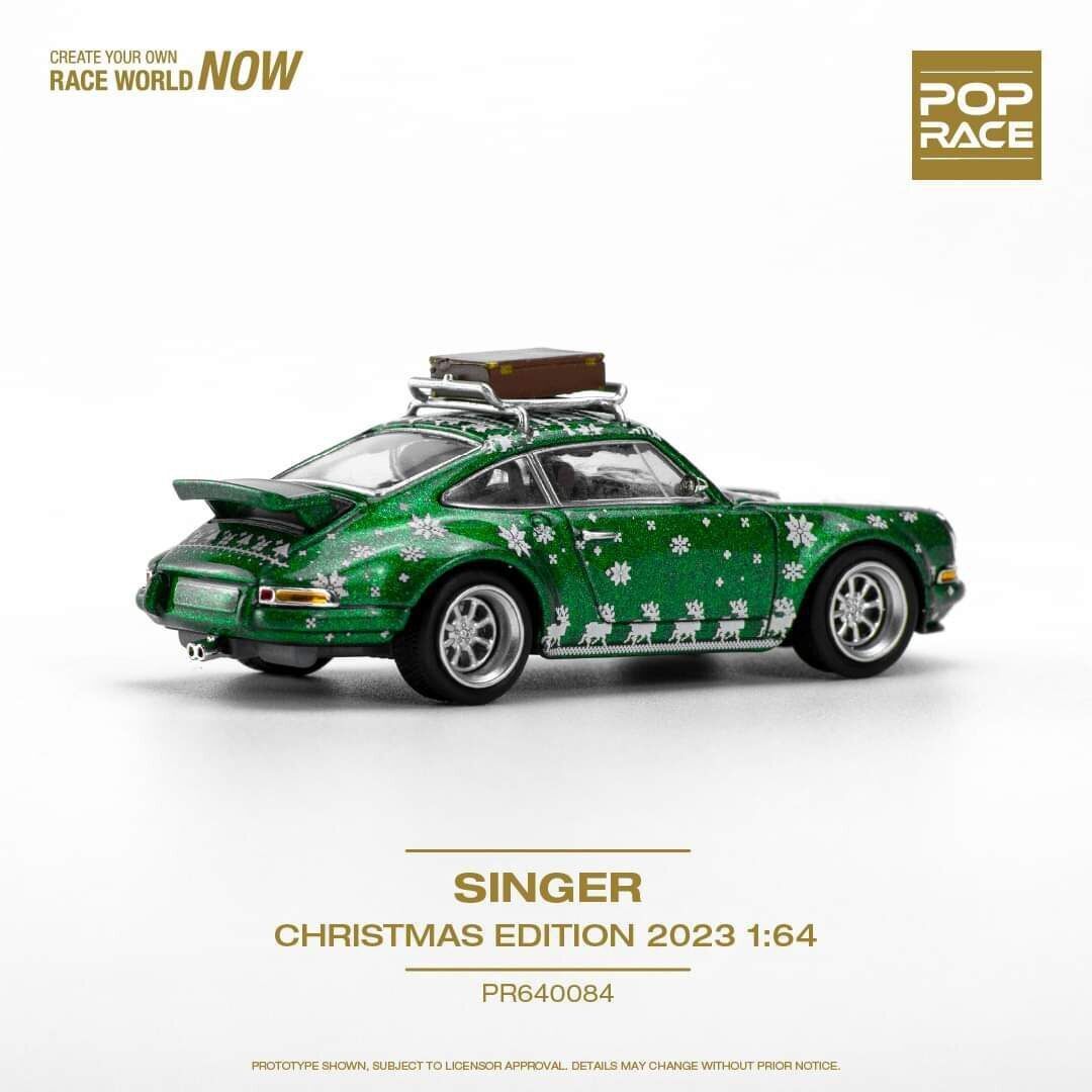 POP RACE 1/64 SINGER TARGA CHRISTMAS 2023 PR640084