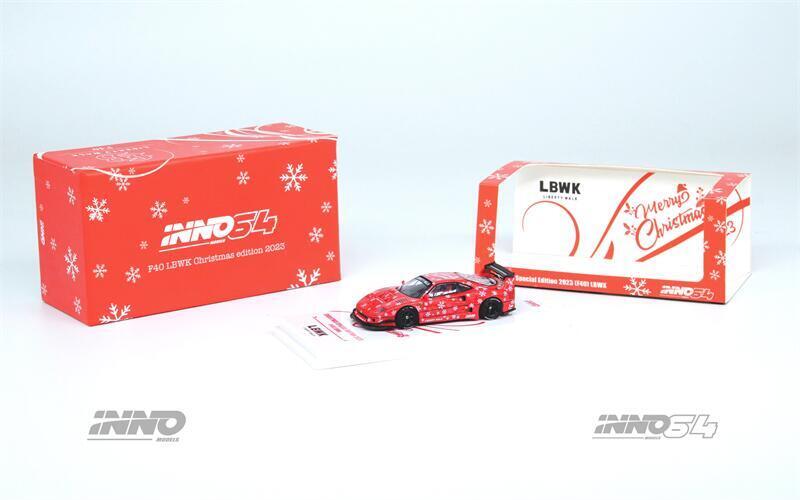 INNO 64 1/64 LBWK F40 CHRISTMAS SPECIAL EDITION 2023