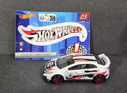 2023 Hot Wheels Mystery Models Series 1 Model #03 '16 Honda Civic Type R