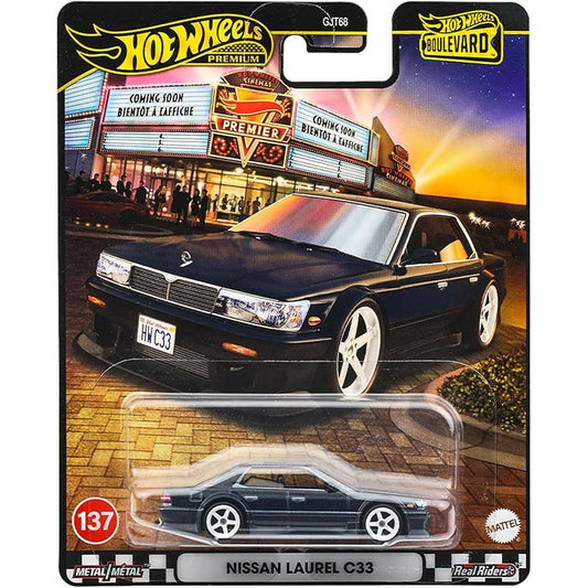 Hot Wheels Boulevard Nissan Laurel C33 Black