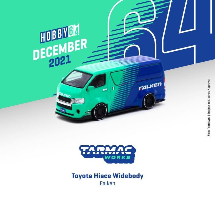 Tarmac Works 1:64 Toyota Hiace Widebody Falken Edition