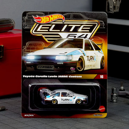 Hot Wheels Collectors Hot Wheels Elite 64 Toyota Corolla Levin (AE86) Custom