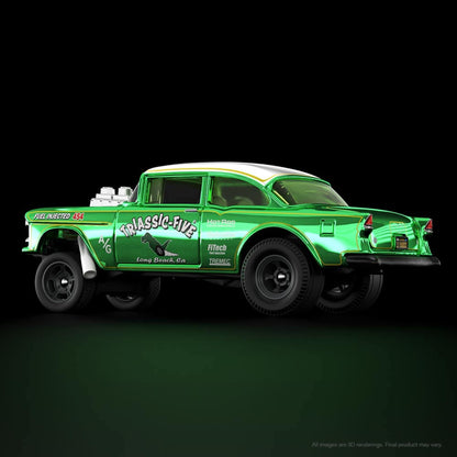HOT WHEELS RLC HWC Special Edition ’55 Chevy Bel Air Gasser Green