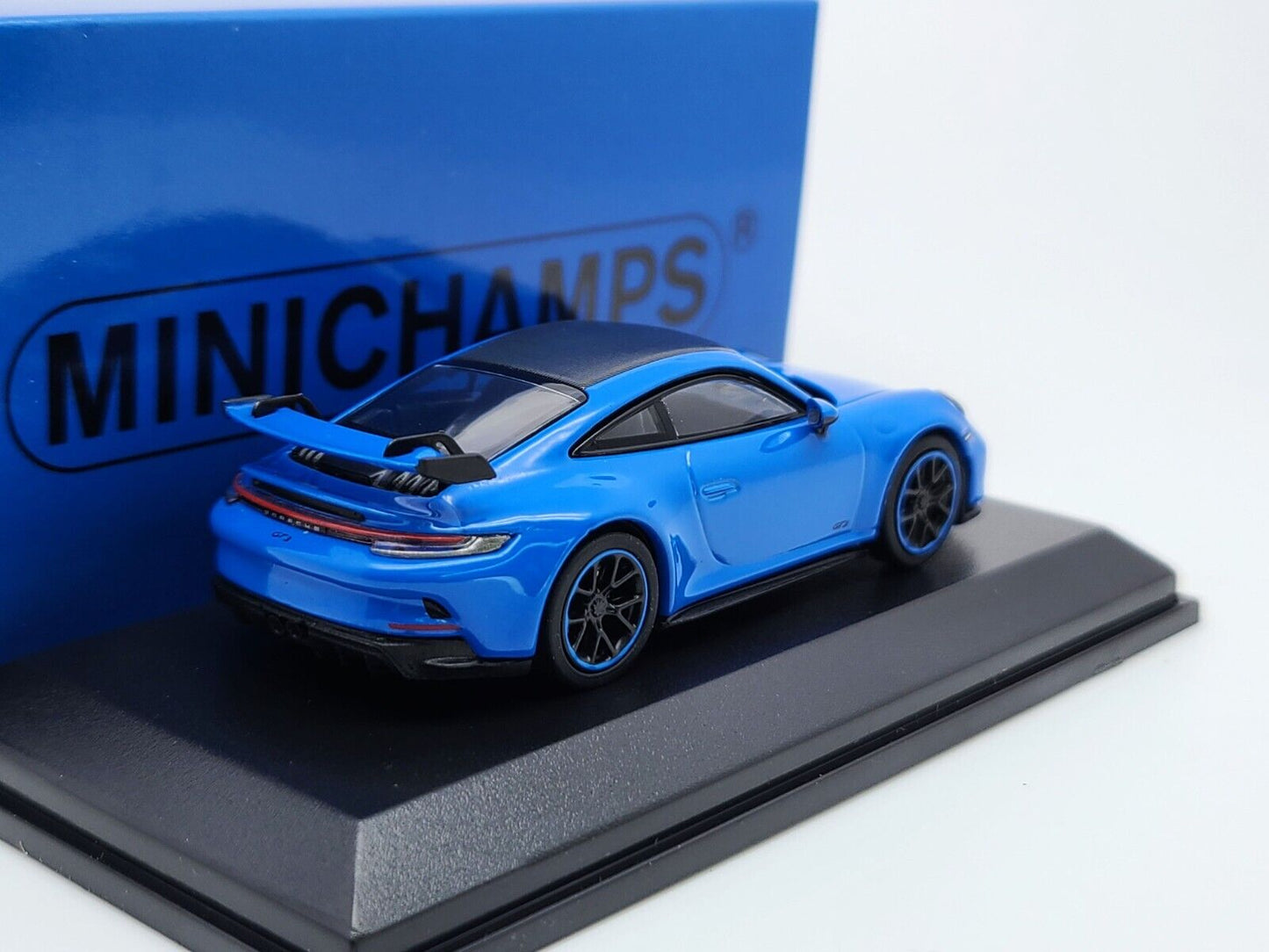 Minichamps 64 Porsche 911 (992) GT3 Shark Blue