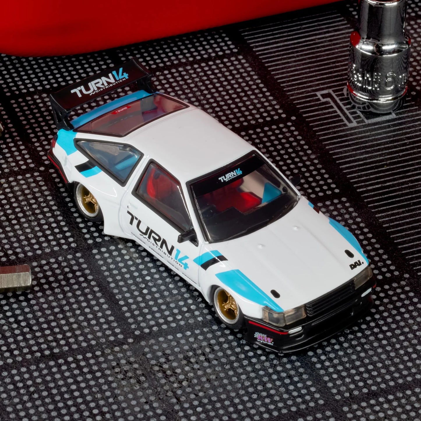 Hot Wheels Collectors Hot Wheels Elite 64 Toyota Corolla Levin (AE86) Custom