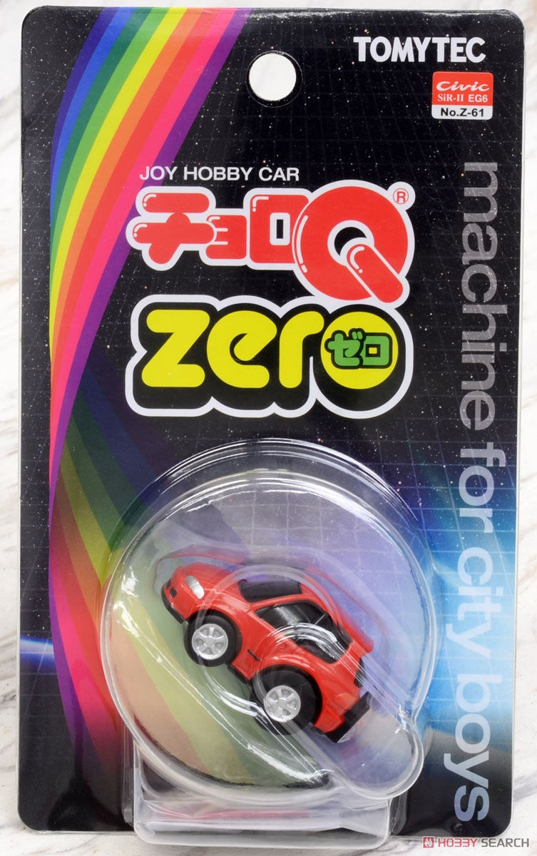 ChoroQ zero Z-61a Honda Civic SiR-II (Red) (Choro-Q)
