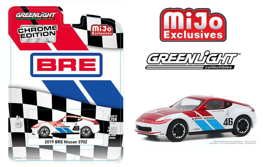 GREENLIGHT 2019 BRE Nissan 370Z CHROME MiJo Exclusives Limited