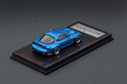 Ignition Model 1/64 Rocket Bunny RX-7 (FD3S) BLUE METALLIC IG1408