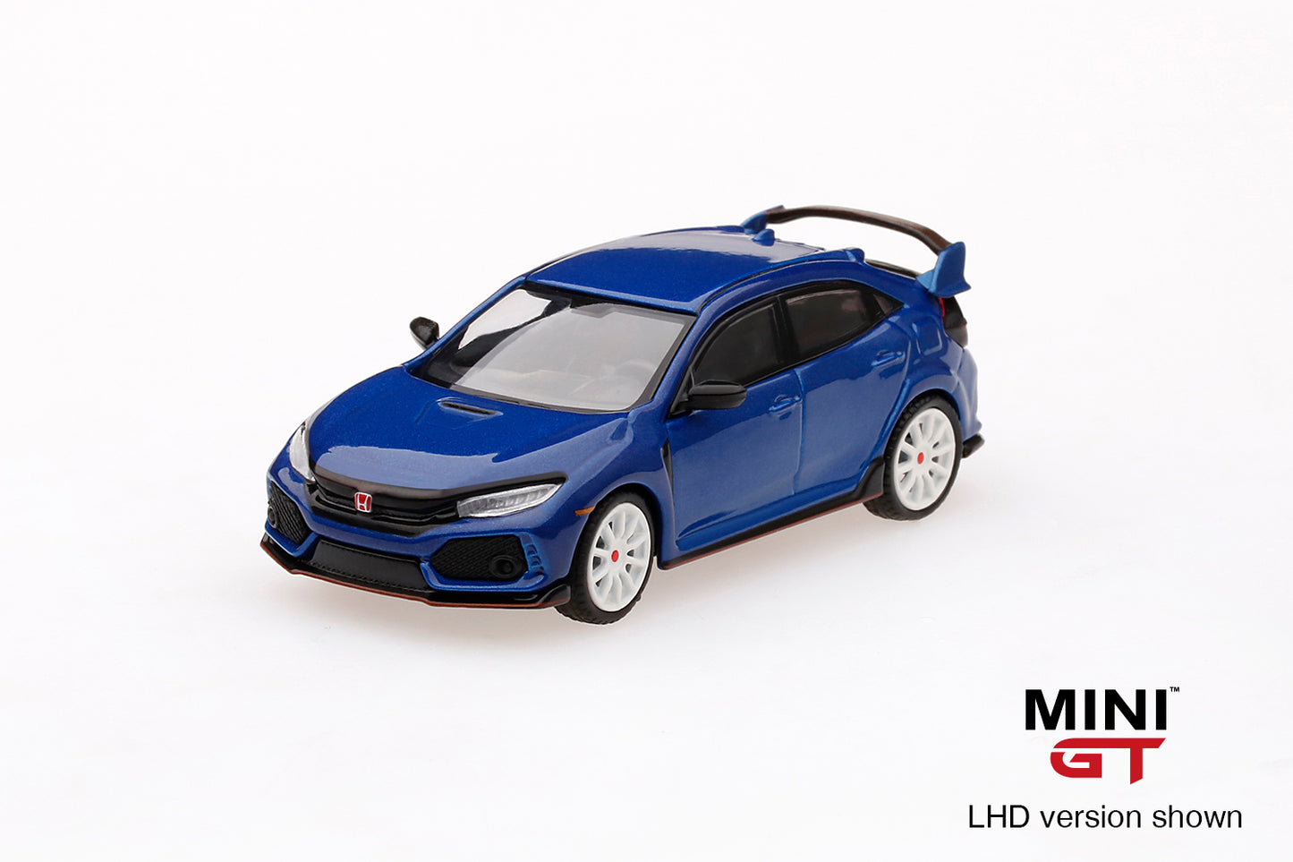 Mini GT #17 1/64 Honda Civic Type R (FK8) Aegean Blue Modulo Edition