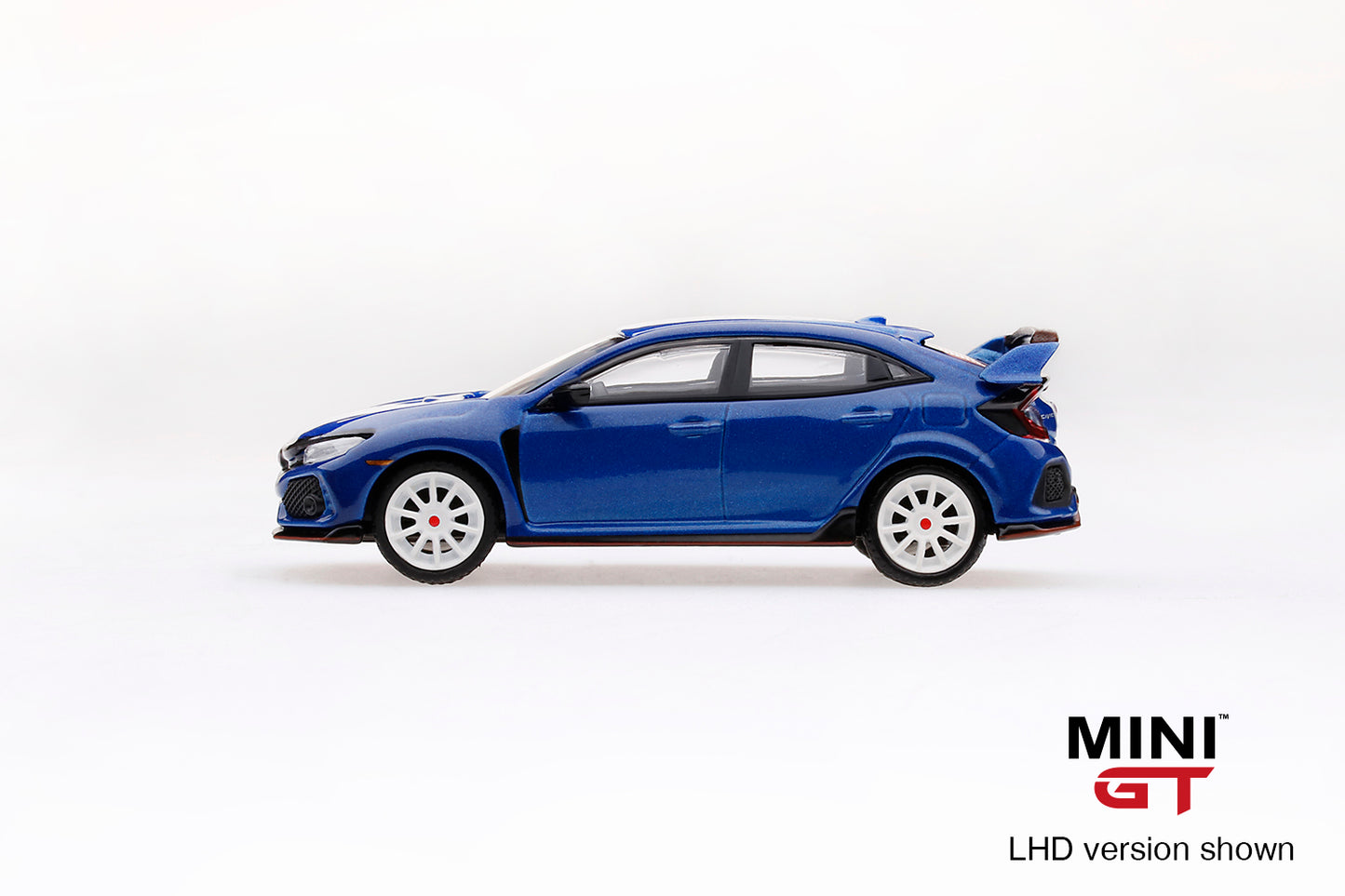 Mini GT #17 1/64 Honda Civic Type R (FK8) Aegean Blue Modulo Edition