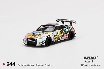 MINI GT #244 LB★WORKS Nissan GT-R R35 Type 2 Rear Wing ver 3