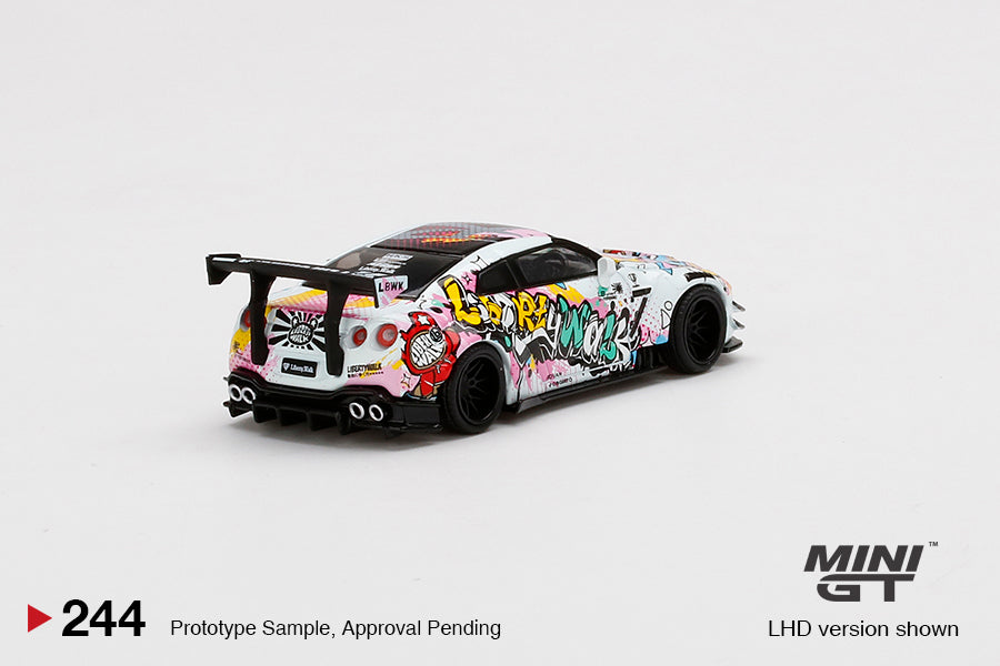 MINI GT #244 LB★WORKS Nissan GT-R R35 Type 2 Rear Wing ver 3