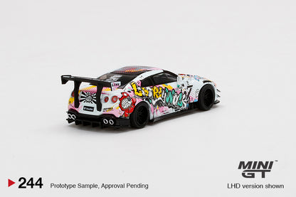 MINI GT #244 LB★WORKS Nissan GT-R R35 Type 2 Rear Wing ver 3