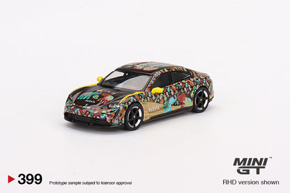 MINI GT #399 1/64 Porsche Taycan Turbo S NaRaYa * Thailand Exclusive * (RHD)