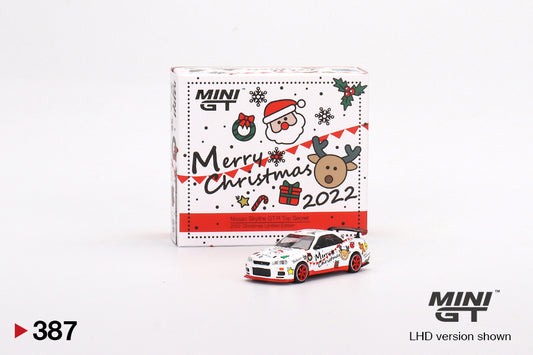 MINI GT #387 Nissan Skyline GT-R (R34) Top Secret 2022 Christmas Limited Edition