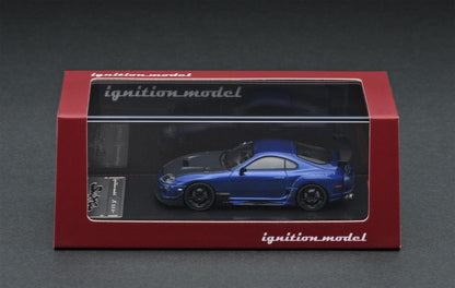 IGNITION MODEL 1/64 IG 1860 Toyota Supra (JZA80) RZ Blue