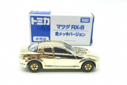 Tomica Event Prize Mazda RX8 Coupe Chrome Gold