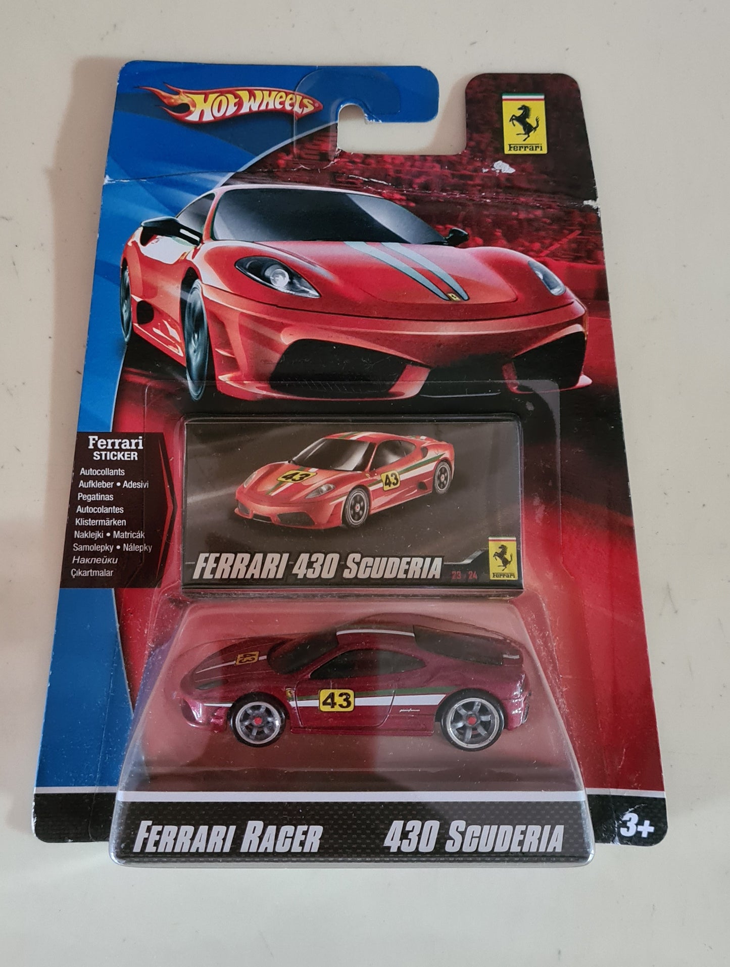 Hot Wheels Ferrari Racer Series 430 Scuderia 1:64