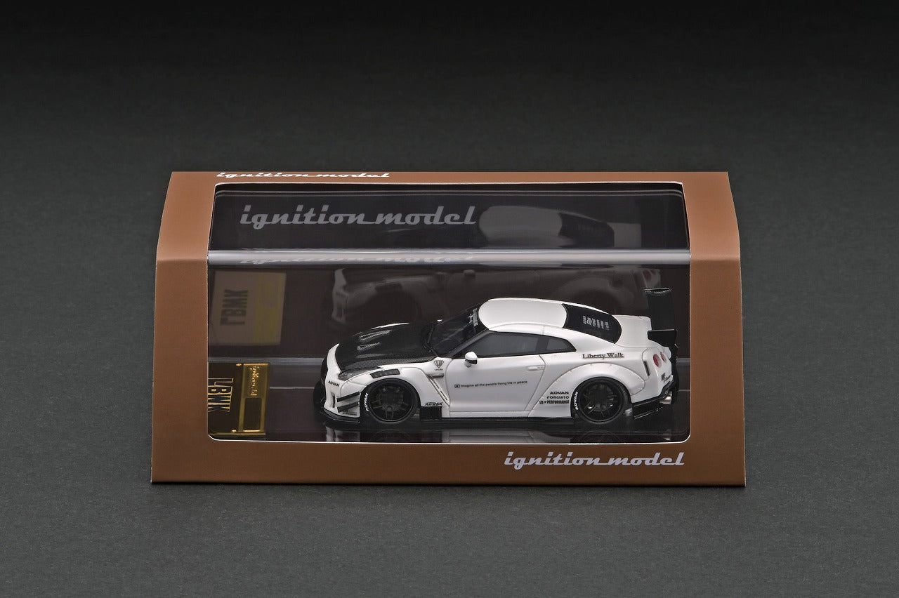 IGNITION MODEL IG2370 1/64 LB-WORKS Nissan GT-R R35 type 2 White