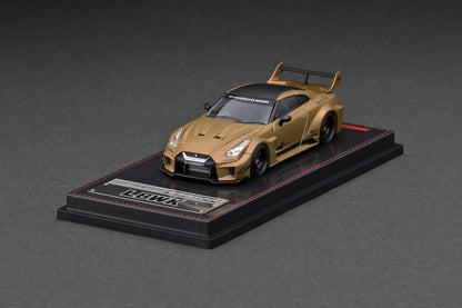 IGNITION MODEL IG 2383 1/64 LB-Silhouette WORKS GT Nissan 35GT Matte Gold