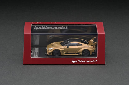 IGNITION MODEL IG 2383 1/64 LB-Silhouette WORKS GT Nissan 35GT Matte Gold