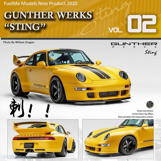 Fuel Me 1/64 Gunther Werks Sting Yellow Vol.02