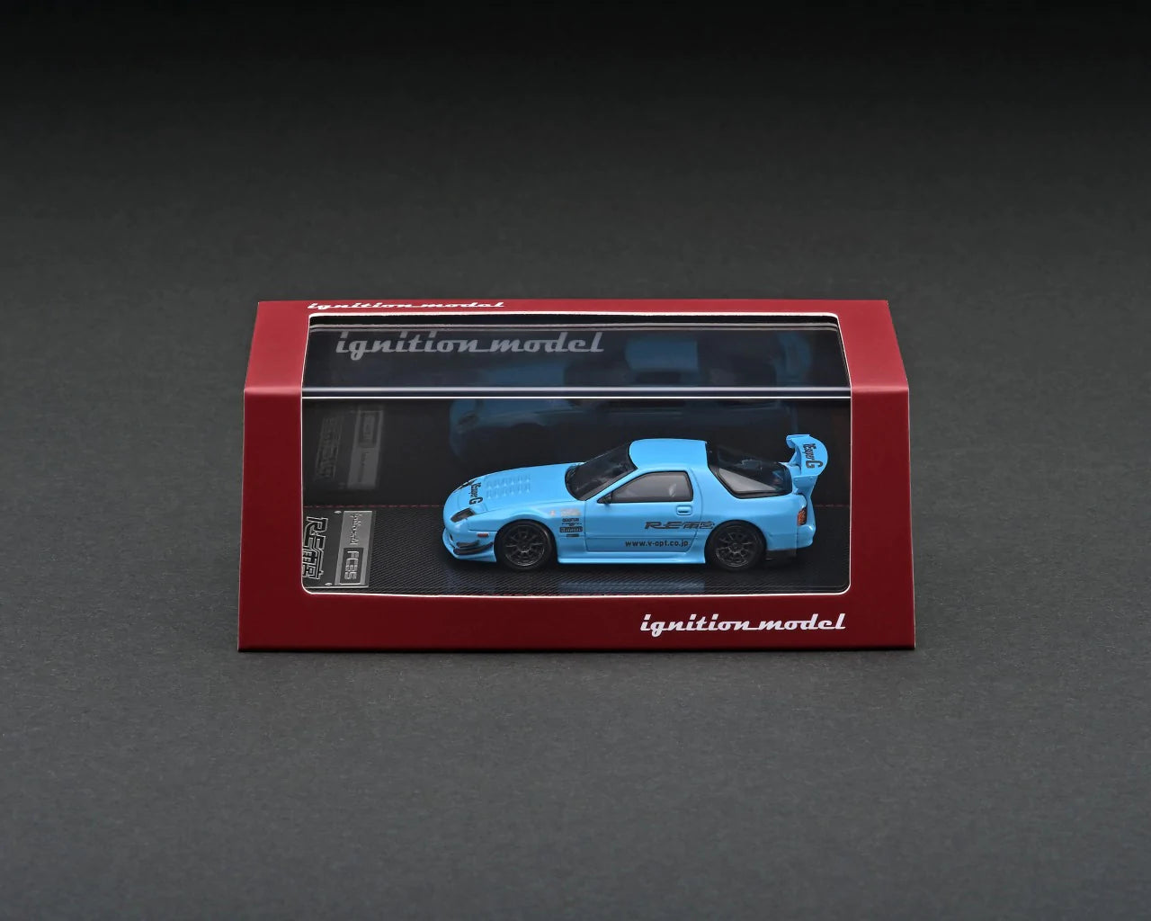 IGNITION MODEL 1/64 IG 2498 Mazda RX-7 (FC3S) RE Amemiya Light Blue