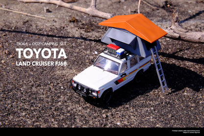 INNO 64 1/64 TOYOTA LAND CRUISER (FJ60) CAR CAMPING DIORAMA SET