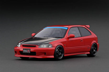 IGNITION MODEL 1/18 IG 2677 Honda CIVIC (EK9) Type R Red
